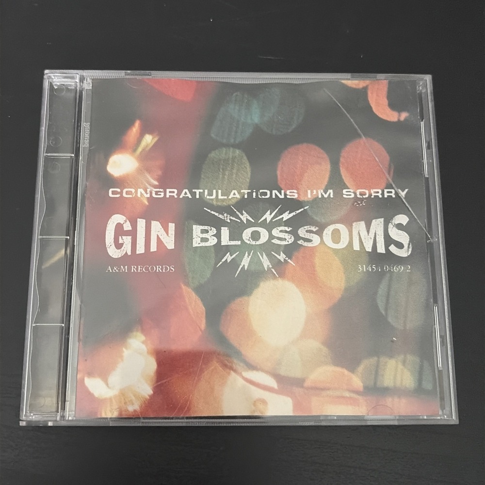 Gin Blossoms Congratulations I'm Sorry CD 1996 Alt Rock A&M Records